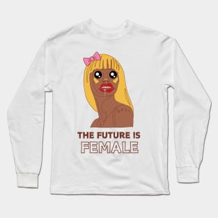 The future is female Long Sleeve T-Shirt